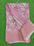 Lovely Digital Print Moss Georgette Saree