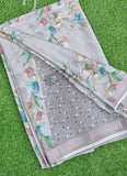 Lovely Digital Print Georgette Saree