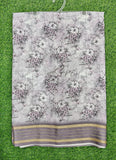 Lovely Digital Print Moss Georgette Saree