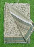 Lovely Digital Print Moss Georgette Saree