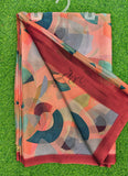 Beautiful Digital Print Crepe Georgette Saree