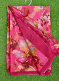 Beautiful Digital Print Crepe Georgette Saree