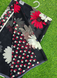 Trendy Digital Print Georgette Saree