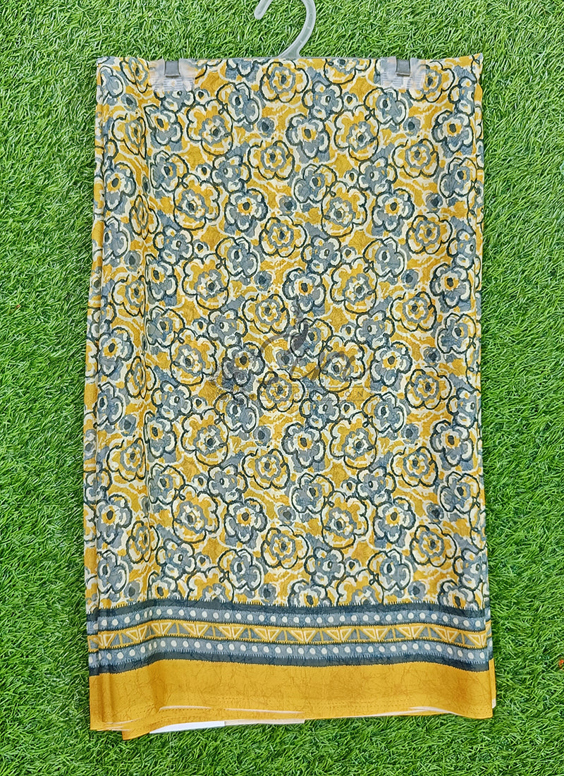 Beautiful Digital Print Crepe Georgette Saree