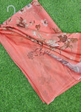 Beautiful Digital Print Crepe Georgette Saree