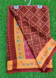 Beautiful Digital Print Crepe Georgette Saree