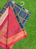 Beautiful Digital Print Crepe Georgette Saree