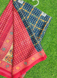 Beautiful Digital Print Crepe Georgette Saree