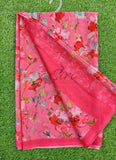 Beautiful Digital Print Crepe Georgette Saree