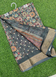 Lovely Printed Georgette Saree in Self Design