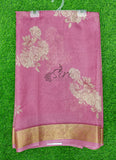 Lovely Printed Georgette Saree in Self Design
