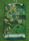 Beautiful Printed Moss Georgette Saree with Blouse