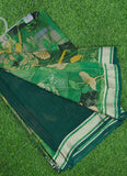 Beautiful Printed Moss Georgette Saree with Blouse