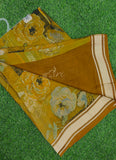 Beautiful Printed Moss Georgette Saree with Blouse
