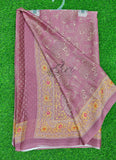 Beautiful Digital Print Crepe Georgette Saree