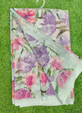 Beautiful Digital Print Crepe Georgette Saree