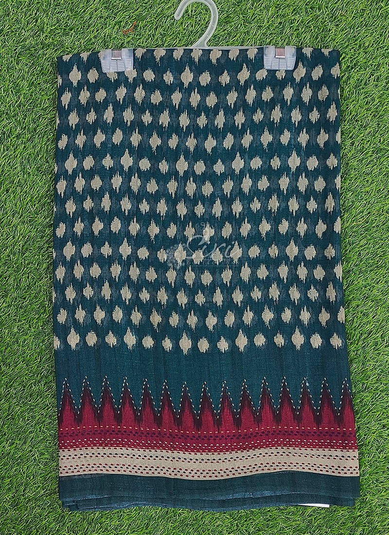 Premium Quality Digital Print Georgette Saree with Blouse