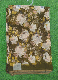 Printed Georgette Saree in Small Fancy Crochet Lace