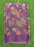 Lovely Georgette Saree in Self Shimmer Stripes