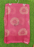 Lovely Georgette Saree in Self Shimmer Stripes
