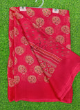 Lovely Georgette Saree in Self Shimmer Stripes