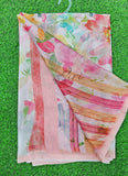 Beautiful Digital Print Crepe Georgette Saree