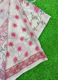Beautiful Digital Print Crepe Georgette Saree