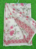 Beautiful Digital Print Crepe Georgette Saree