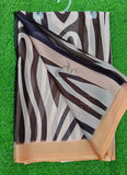 Beautiful Digital Print Crepe Georgette Saree