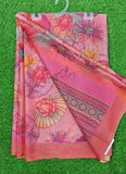 Beautiful Digital Print Crepe Georgette Saree