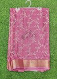 Lovely Printed Georgette Saree in Self Design