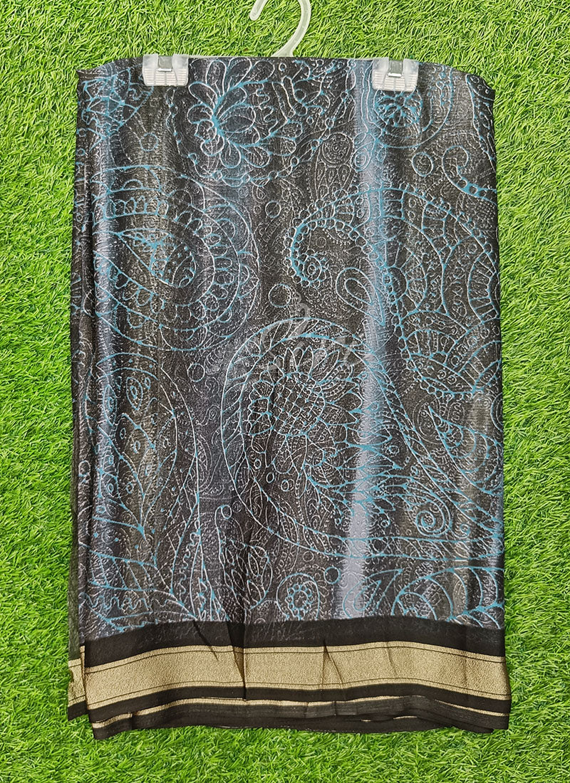 Lovely Soft Moss Georgette Saree