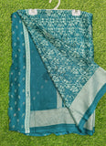 Lovely Soft Moss Georgette Saree