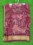 Lovely Printed Georgette Saree