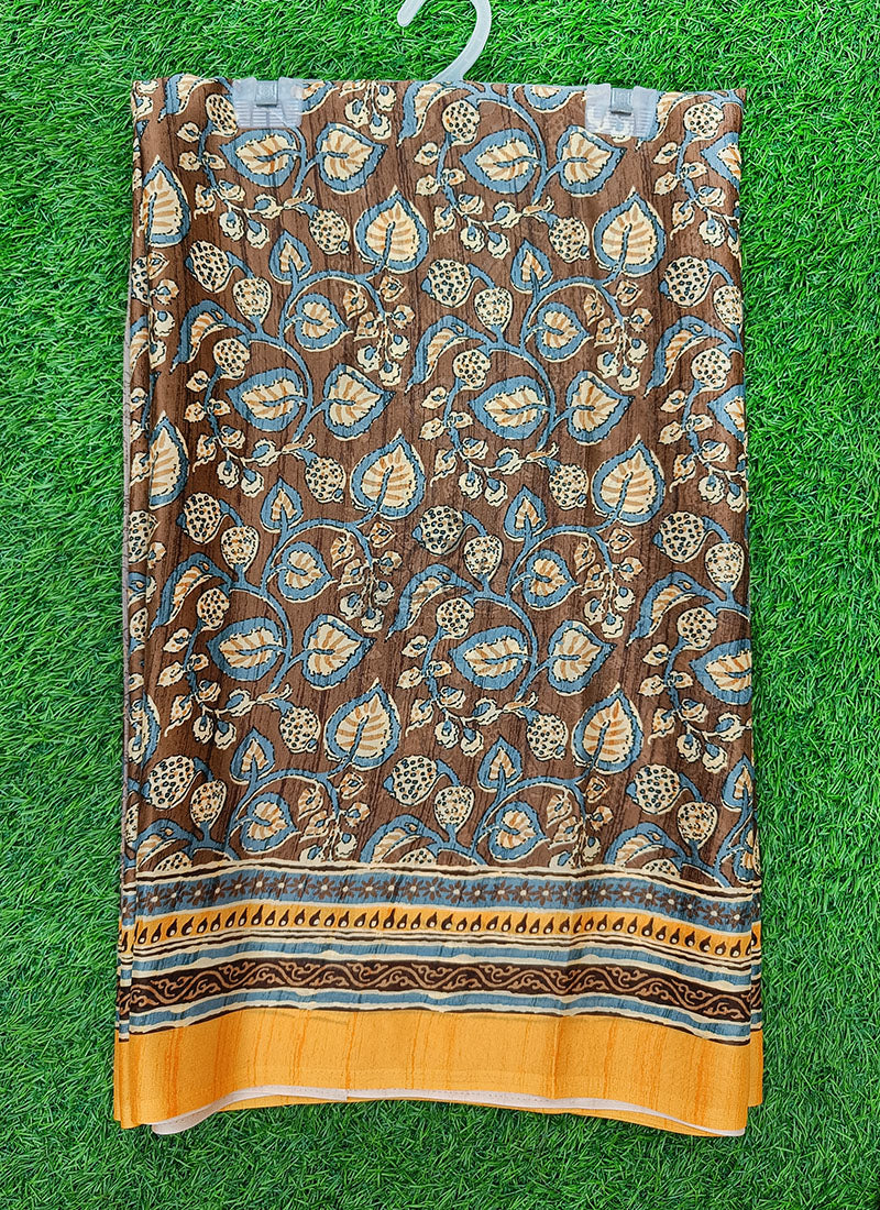 Beautiful Digital Print Crepe Georgette Saree