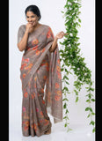 Lovely Digital Print Georgette Saree
