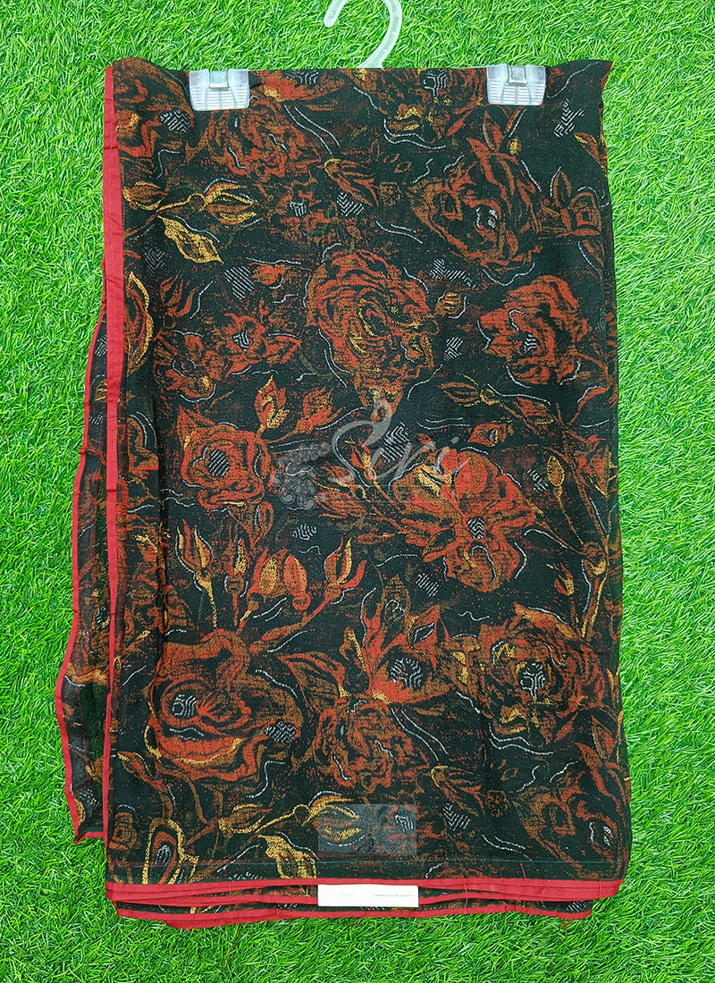 Beautiful Printed Georgette Saree