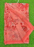 Lovely Digital Print Georgette Saree