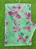 Lovely Digital Print Georgette Saree
