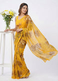 Lovely Digital Print Georgette Saree