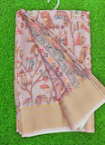 Lovely Digital Print Moss Georgette Saree