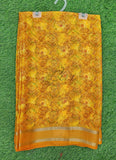 Lovely Printed Moss Georgette Saree