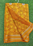 Lovely Printed Moss Georgette Saree