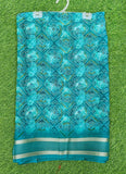 Lovely Printed Moss Georgette Saree