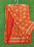 Lovely Printed Moss Georgette Saree