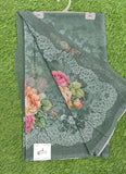 Lovely Digital Print Georgette Saree