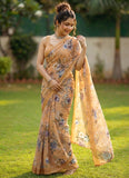 Lovely Digital Print Georgette Saree