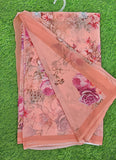 Lovely Digital Print Georgette Saree