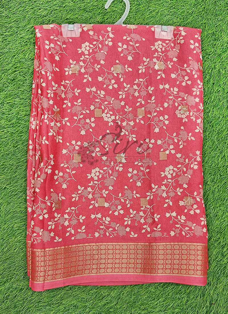 Beautiful Moss Georgette Saree