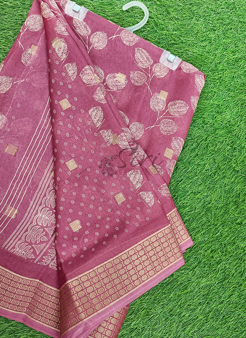 Beautiful Moss Georgette Saree